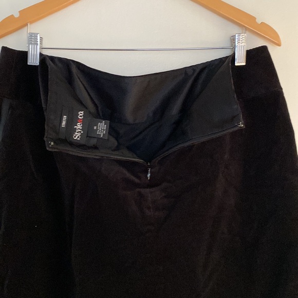 Style&Co Tuxedo Style Corduroy Skirt 14 - Picture 5 of 6